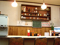 『ちじわ』の店内@福岡・大橋