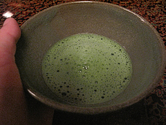 料理:抹茶@僧伽小野・糸島