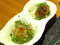 6居酒屋:おろしなめたけ?@大衆居食家しょうき・西中洲店