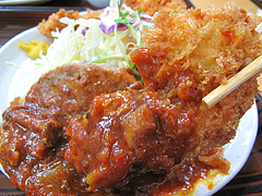 9ランチ:ケチャップソースのチキンかつ@ごはん亭・清水