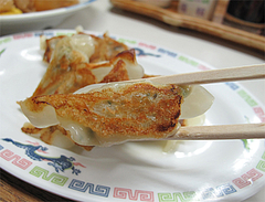 料理:餃子アップ@博多ラーメンしばらく・大手門