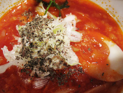 15完熟トマトつけ麺スープ@ちゃが商店