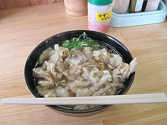 12ランチ:ごぼう天うどん450円@天ぷらうどん・唐人町