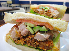 ランチ:オリジナルチキン430円@サンドイッチファクトリーOCM(オーシーエム)・小倉