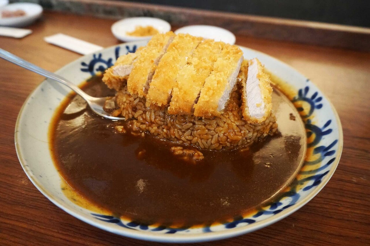 福岡】トンカツ専門店の上質カツカレー♪＠博多とんかつ あんず食堂