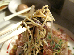 料理:屋台名物・焼きラーメン食べる@屋台・新妻・天神・福たび