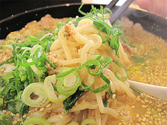 料理:味噌ラーメン麺@ラーメン来来亭・大橋店・福岡