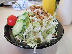 ランチ:野菜サラダ100円@手づくりカレー孝・那珂