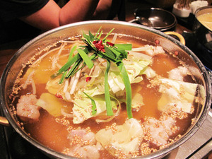 7もつ煮込みラーメン醤油@柳苑