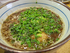 ランチ:つけ麺スープ@つけ麺・麺屋・光喜・福岡