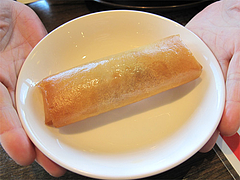 料理:追加用ミニ春巻100円@頤和園(いわえん)・大博多ビル店