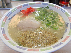 料理:博多ラーメン290円@博多ラーメンはかたや堅粕店