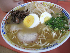 料理:もやしラーメン600円@博龍軒・博多区馬出九大病院前