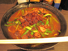 料理:肉ニラそば650円@中華そば鶴と亀