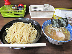 8ランチ:つけ麺・中盛800円@つけめん・咲きまさ・春吉