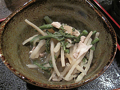 料理:小鉢の山菜煮びたし@海の味・有福・サンセルコ