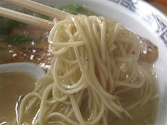 料理:ラーメン麺@長浜ラーメン・じろう・西新