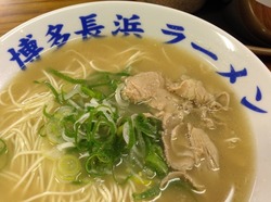 12博多長浜ラーメン@元祖まるしば屋・柳橋本店