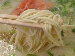 ラーメン麺@一九ラーメン老司店