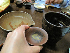 料理:楯野川(山形)と九平次(愛知)@西中洲しん進
