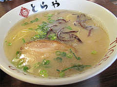 料理:ラーメン@ラーメンとらや渡辺通り店