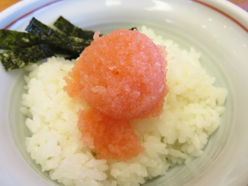11明太屋のご飯270円