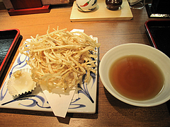 7ランチ:細切りごぼう天ぷら@讃岐うどん薫(かおる)