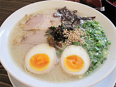 料理:煮玉らーめん600円@らぁめん39番地・大橋