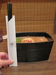 ランチ:釜だれとんこつラーメン高さ@ラーメン一蘭・西通り店・天神