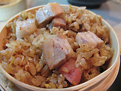 18ランチ:自家製チャーシューの蒸しチャーハン@チャンポン専門店・ヌードルキッチン・ウツツヤ(現屋)・天神ビブレ
