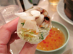 料理:生春巻のアップ@台湾料理・点心楼・台北・清川