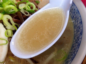11もやしラーメンスープ@千龍ラーメン