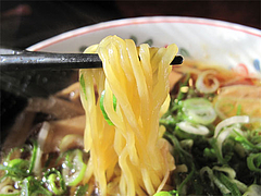 料理:醤油らーめん麺@ゆきみ家福岡市城南区梅林