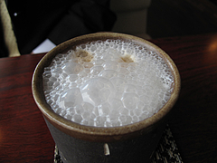 料理:カフェオーレ@カフェレストラン二見ヶ浦 ・糸島