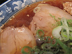 料理:醤油らーめんチャーシュー@らーめん・ゆきみ家