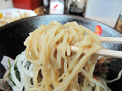 料理:涼麺の麺@しばらくラーメン・平和台店