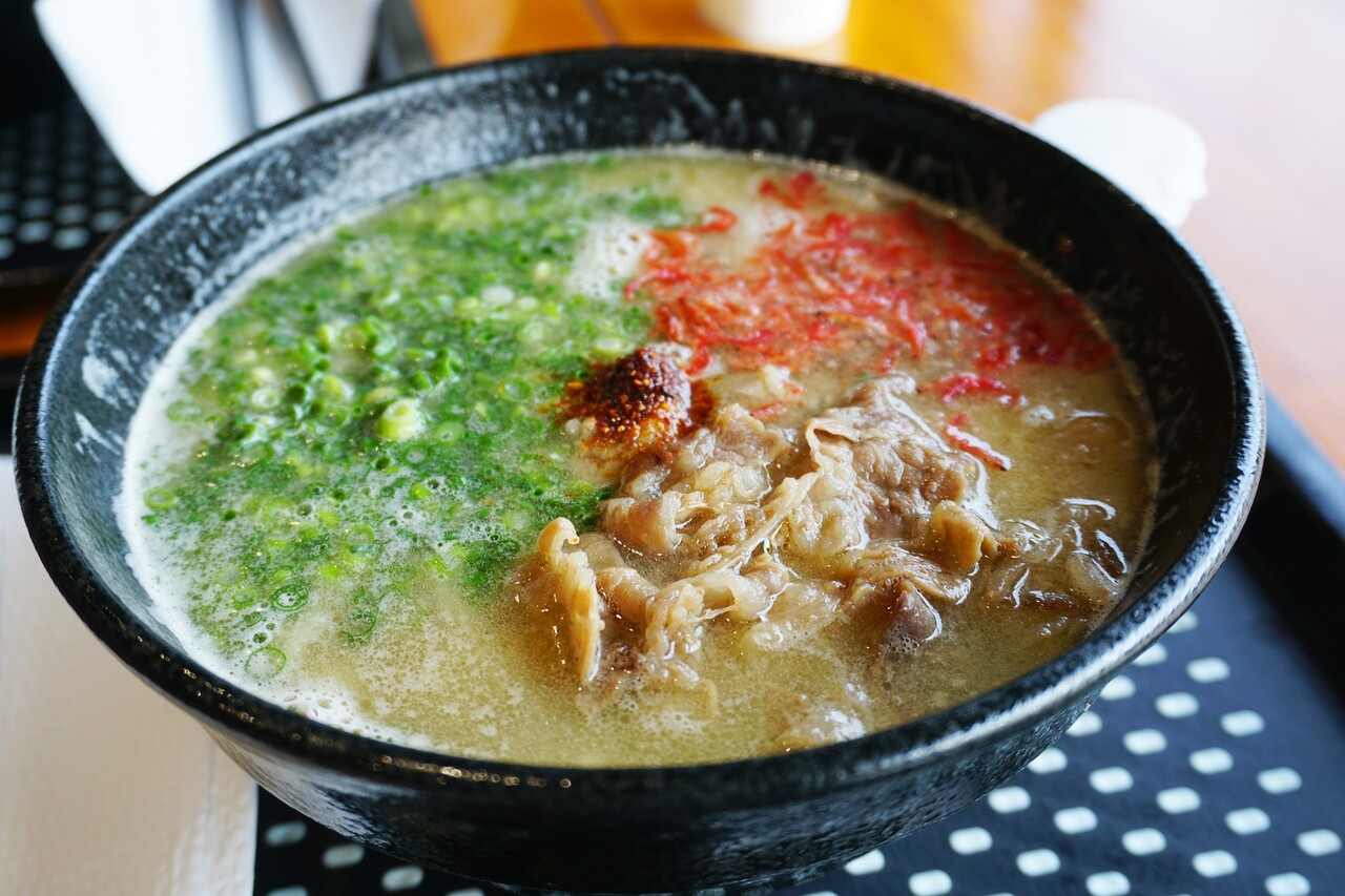 佐賀】鳥栖のスタミナ系創作うどん店！鶏白湯肉うどん♪＠笑顔が見たい
