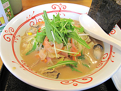 料理:【期間限定】かきちゃんぽん790円713kcal@リンガーハット福岡大橋店
