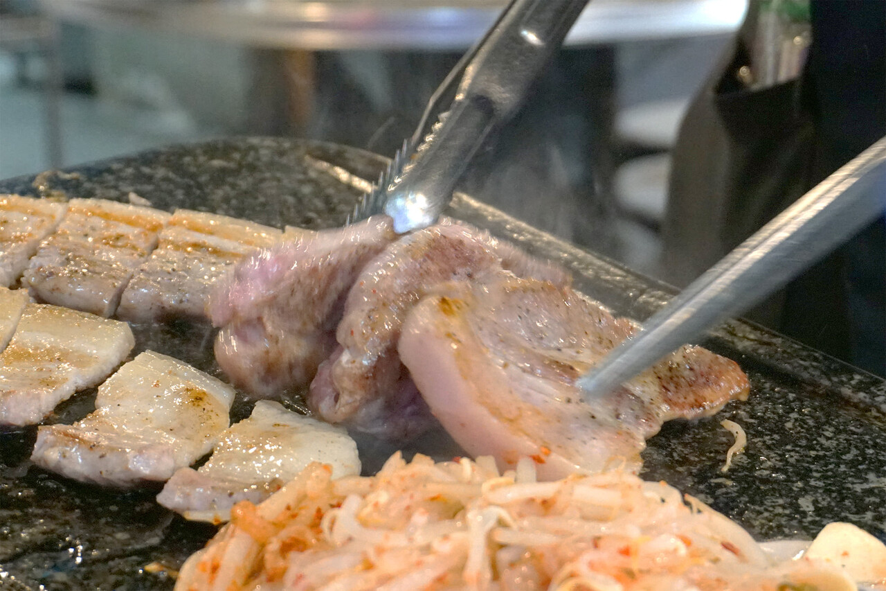 福岡】韓国焼肉!オーギョプサル&モクサル♪@小さな韓国 あ 福岡】韓国焼肉!オーギョプサル&モクサル♪@小さな韓国 あ