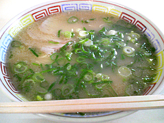 料理:ラーメン450円@博多一心亭