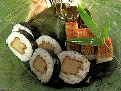 10料理:盛り合わせ@京寿司ランチ・祇園いづ重