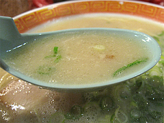 料理:ラーメンスープ@成金ラーメン・博多駅前