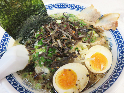 5九州男味しろうらーめん700円