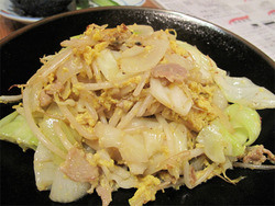 12野菜炒め@屋台おかもと