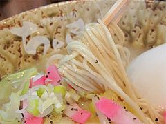 料理:ちゃんラーメンの麺@博多ちゃんぽん・つけ麺・ちょき・六本松