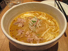 料理:カレーうどん@カレーうどん・黄福堂・高宮
