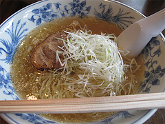 ねぎラーメン580円@麺菜酒家あすか・大橋