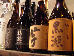 焼酎店内@雄屋 わさび