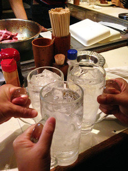 3乾杯@ひがし田