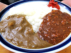 料理:ミカライス(ミートカレーライス)@タケシタベーカリー喫茶部